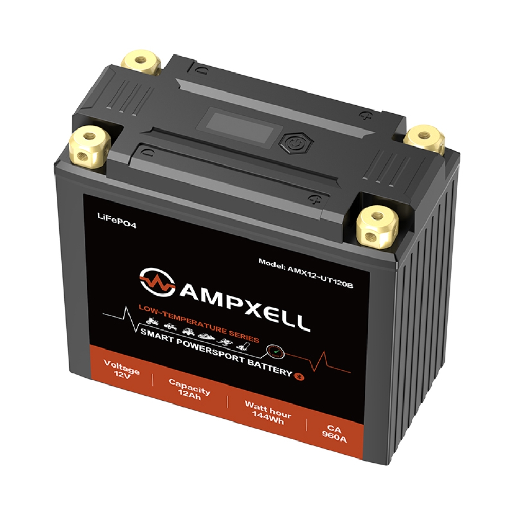 12V 12Ah 144Wh Low-Temperature Motorcycle Starting Battery