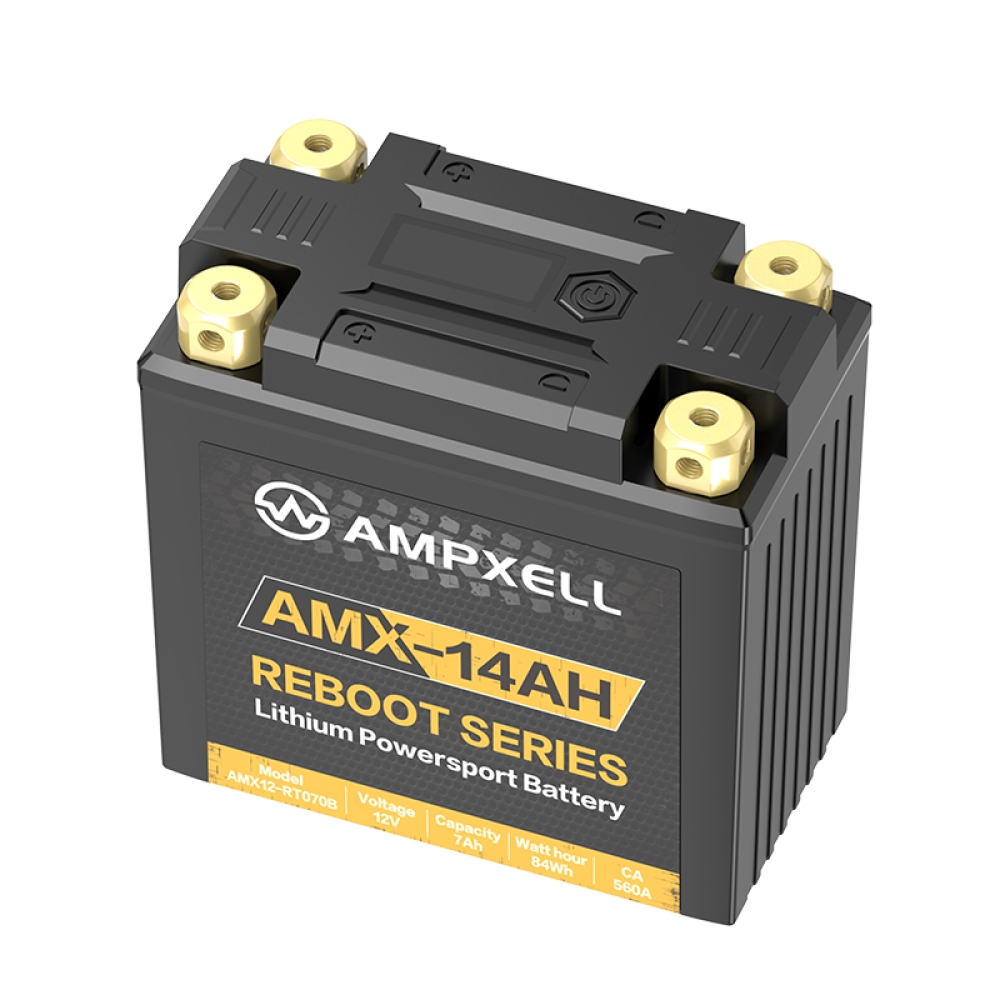 12V 7Ah 84Wh Motorcycle Starting Battery with Smart Restart