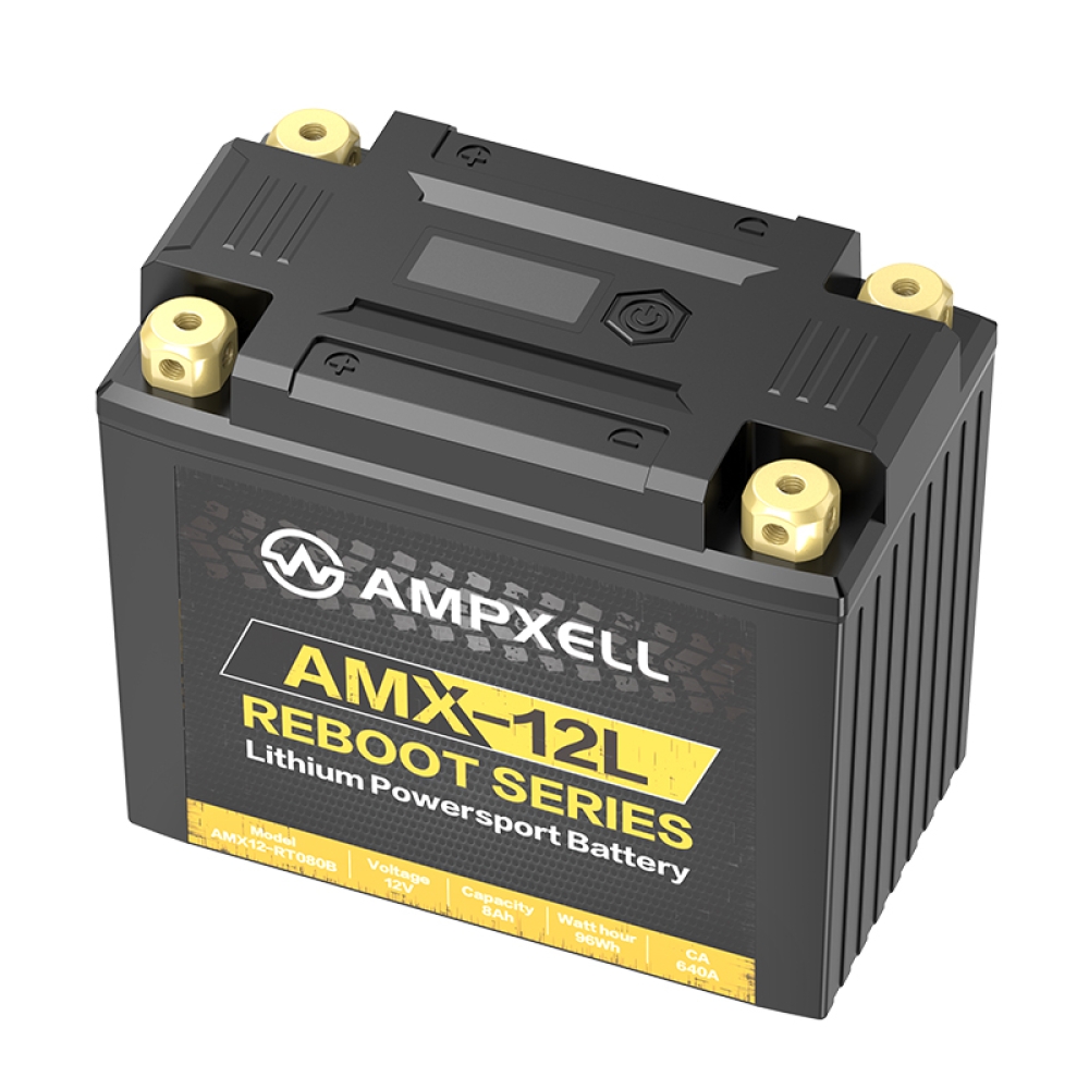 12V 8Ah 96Wh Motorcycle Starting Battery with Smart Restart