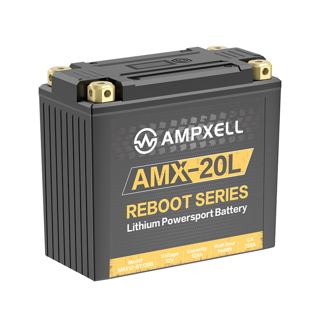 12V 12Ah 144Wh Motorcycle Starting Battery with Smart Restart