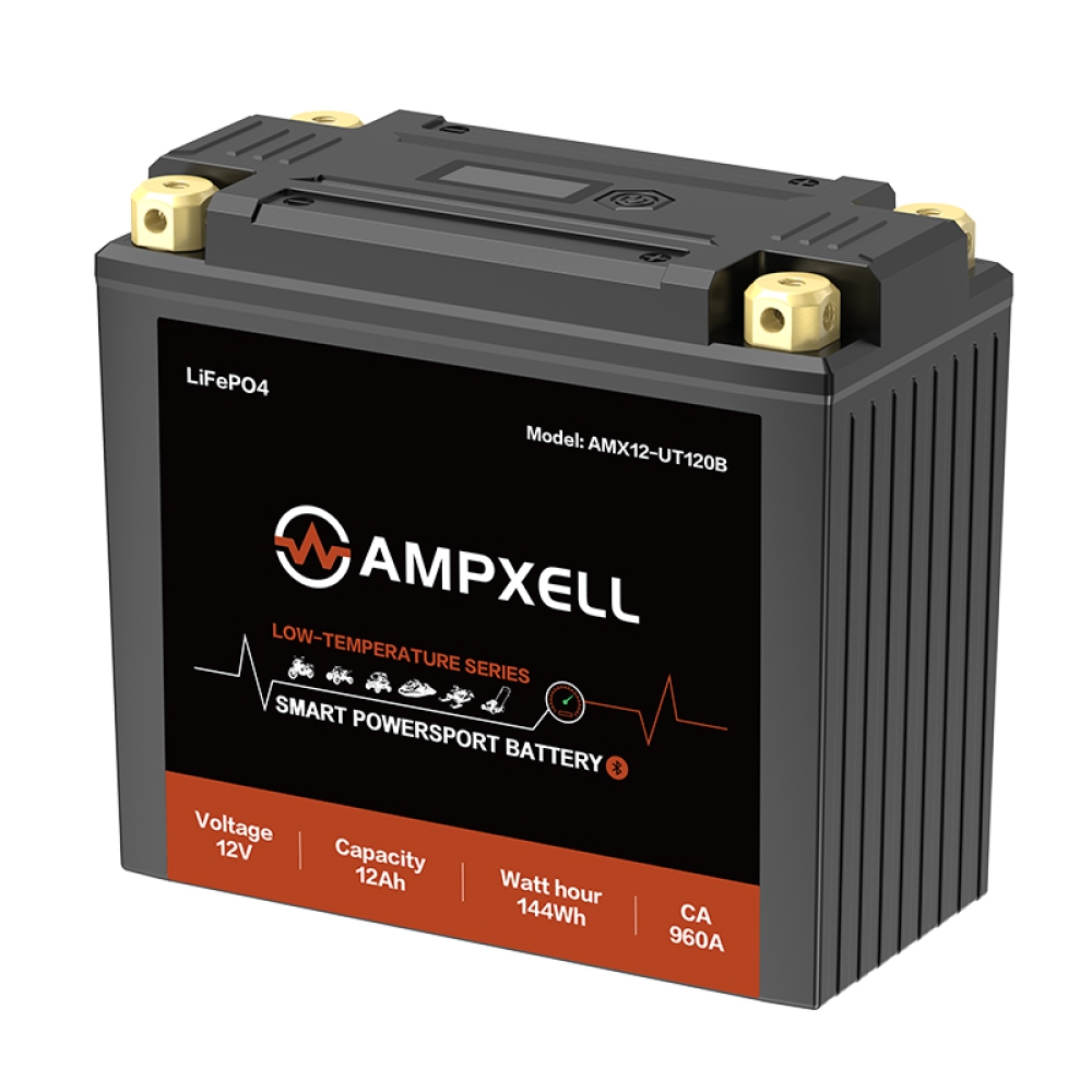 12V 12Ah 144Wh Low-Temperature Motorcycle Starting Battery