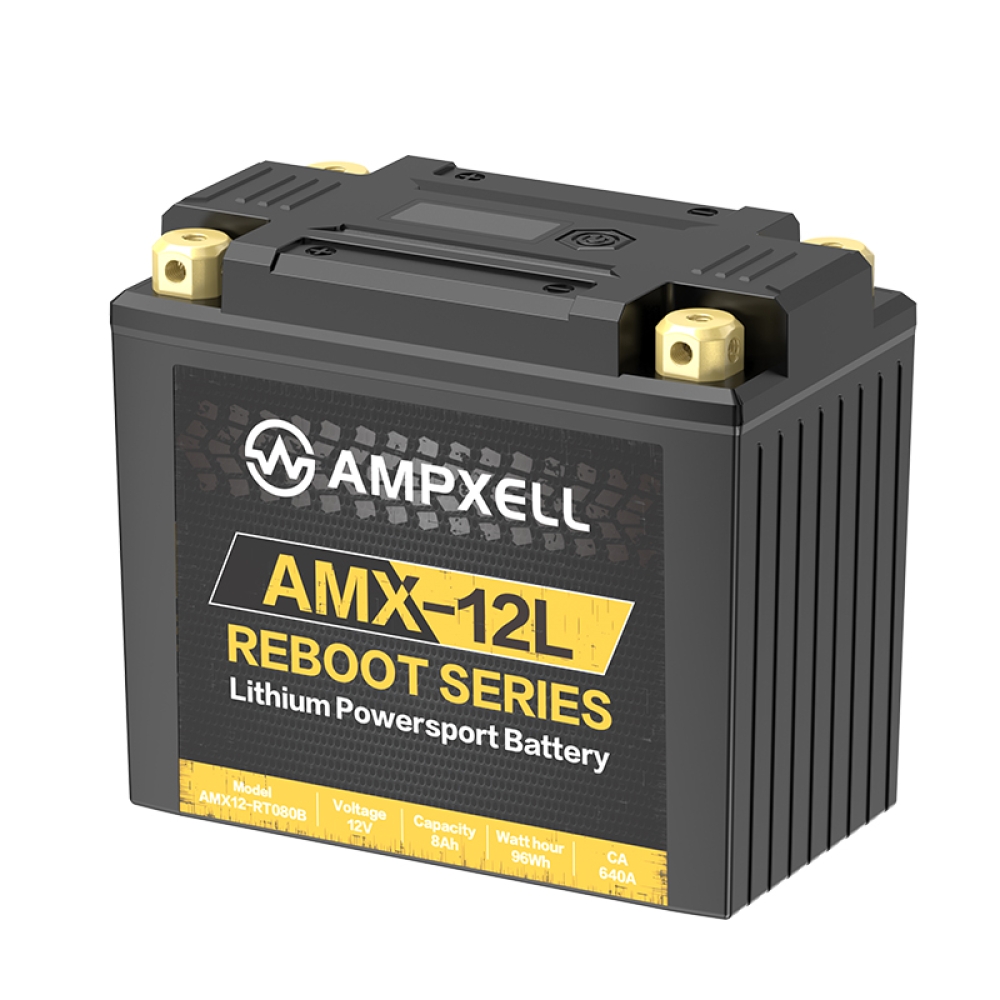 12V 8Ah 96Wh Motorcycle Starting Battery with Smart Restart