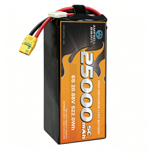 6S1P 20.88V 25000mAh High‑Rate Long‑Cycle Cell for Industrial Inspection and Mapping UAVs