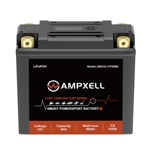 12V 8Ah 96Wh Low-Temperature Motorcycle Starting Battery
