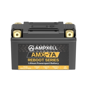 12V 6Ah 72Wh Motorcycle Starting Battery with Smart Restart